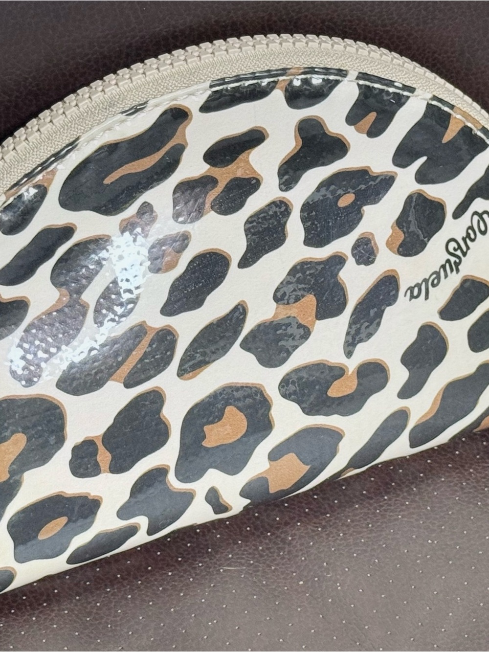 Consuela Mona Leopard Cosmetic Case - Picture 4 of 9